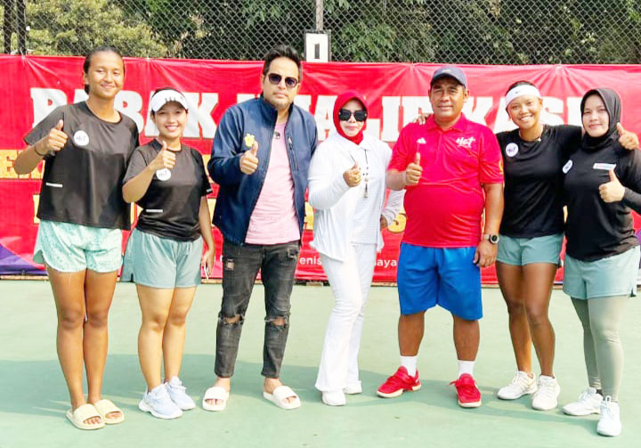 Dibawah Kepemimpinan H Agus Triansyah, Tim Putri Tenis Lapangan Riau Sukses Melaju ke PON Sumut-Aceh