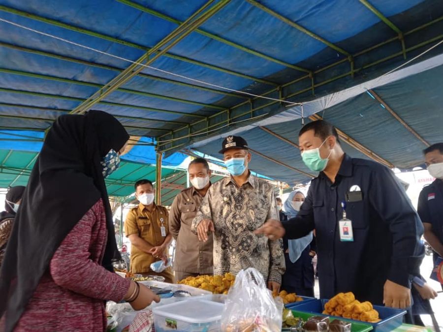 Disperindag dan BBPOM Tinjau Makanan di Pasar Ramadhan