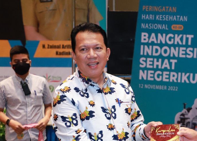 Malam Gebyar HKN 2022, Kadiskes : Komitmen Pemrov Riau Mencapai UHC