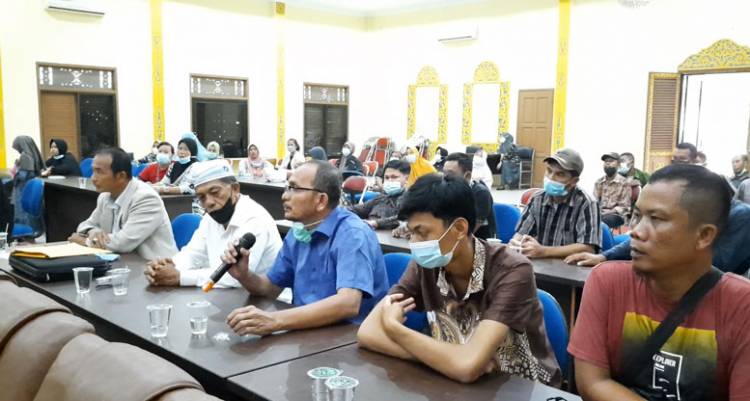 Poktan Cinta Damai Datangi LAM Riau Untuk Mangadu Permasalahan Tanah